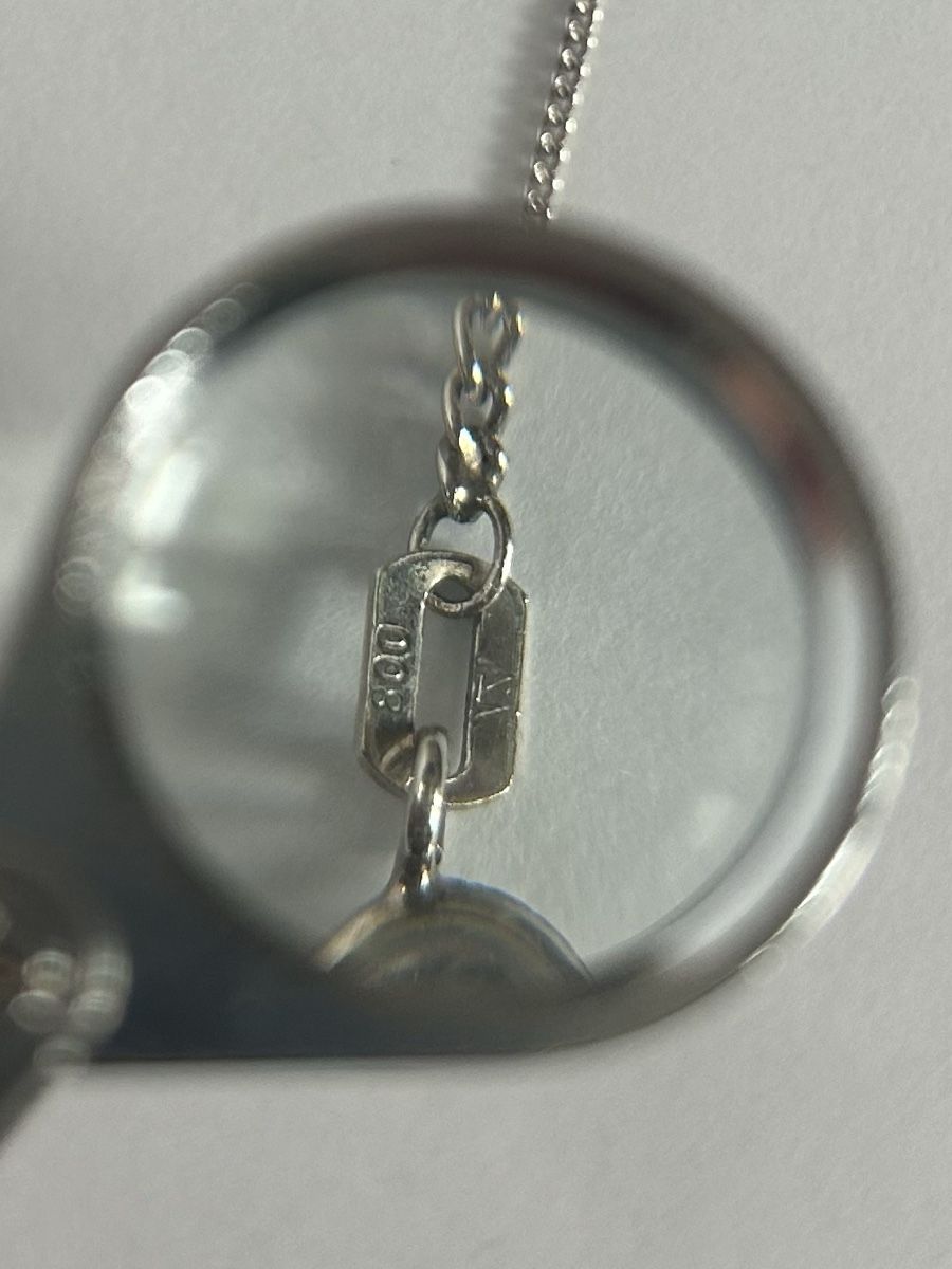 Colliers: Silber 800 Curb Kette  – D'occasion à Bern par Ilikebluegems 3