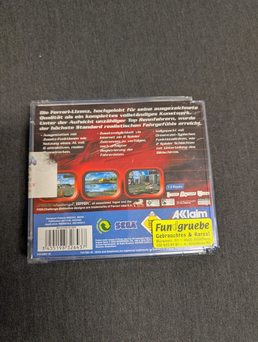 Giochi: F355 Sega Dreamcast – Usato da Giubiasco venduto da Ticinerd 1