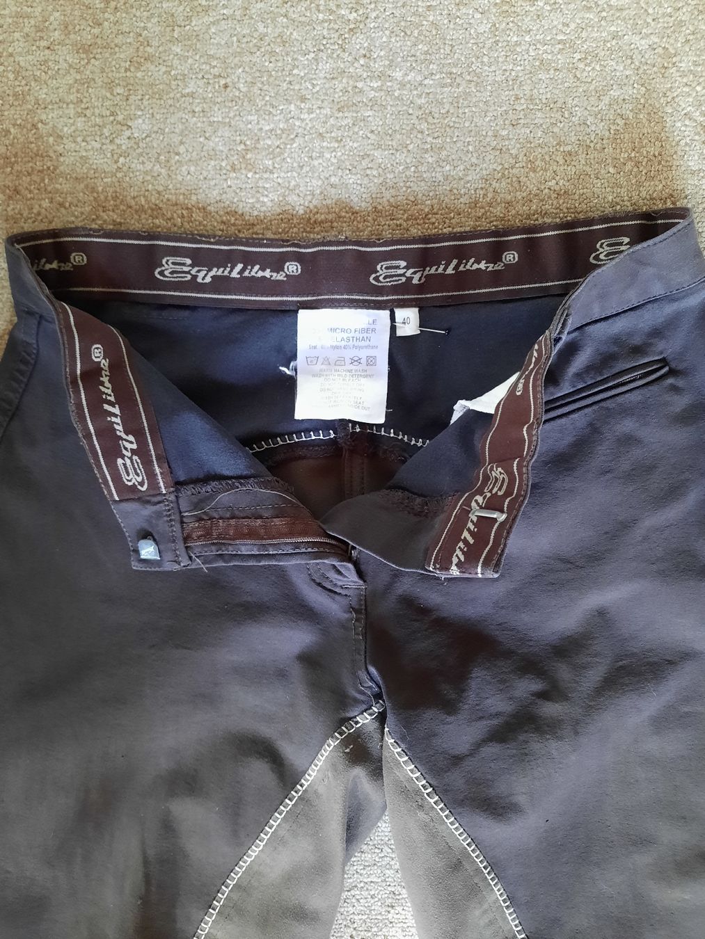 Pantaloni: Reithose Equilibre Vollbesatz Gr.40 – Usato da Nottwil venduto da mar_jqm7 3