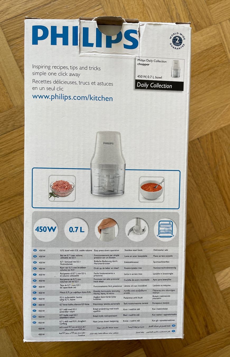 Philips Elettrodomestici da cucina: Zerkleinerer von Philips, NEU – Nuovo e nell'imballaggio originale da Gümligen venduto da soleil149 1