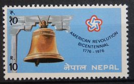 Nepal Kat. 342 (200 Jahre USA) ** 1976
