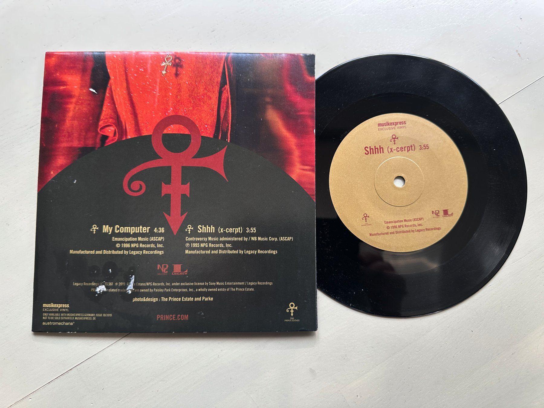 Schallplatten: PRINCE mit KATE BUSH rare Single My computer Musik Express – Gebraucht aus Basel von Partridge 1