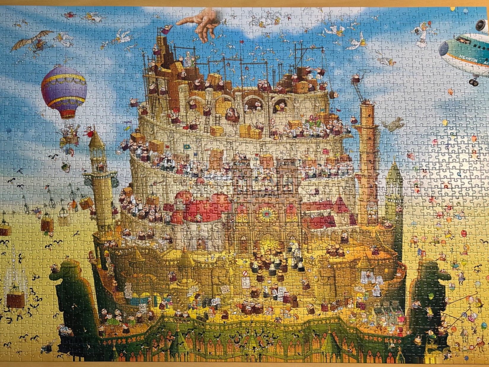 Heye Puzzle: Heye Puzzle High Above. 2000 Teile – Usato da Dürnten venduto da RaschaKatz 1