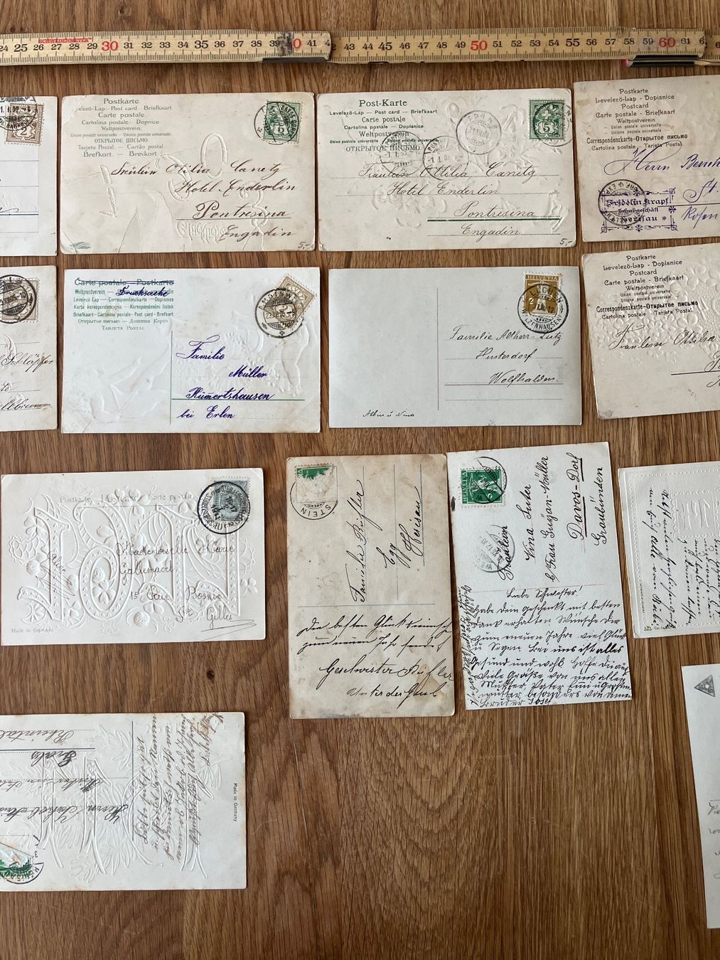 Cartes postales: Antike Ansichtskarten Neujahrsgrüsse – D'occasion à Waldstatt par breitaxt 6