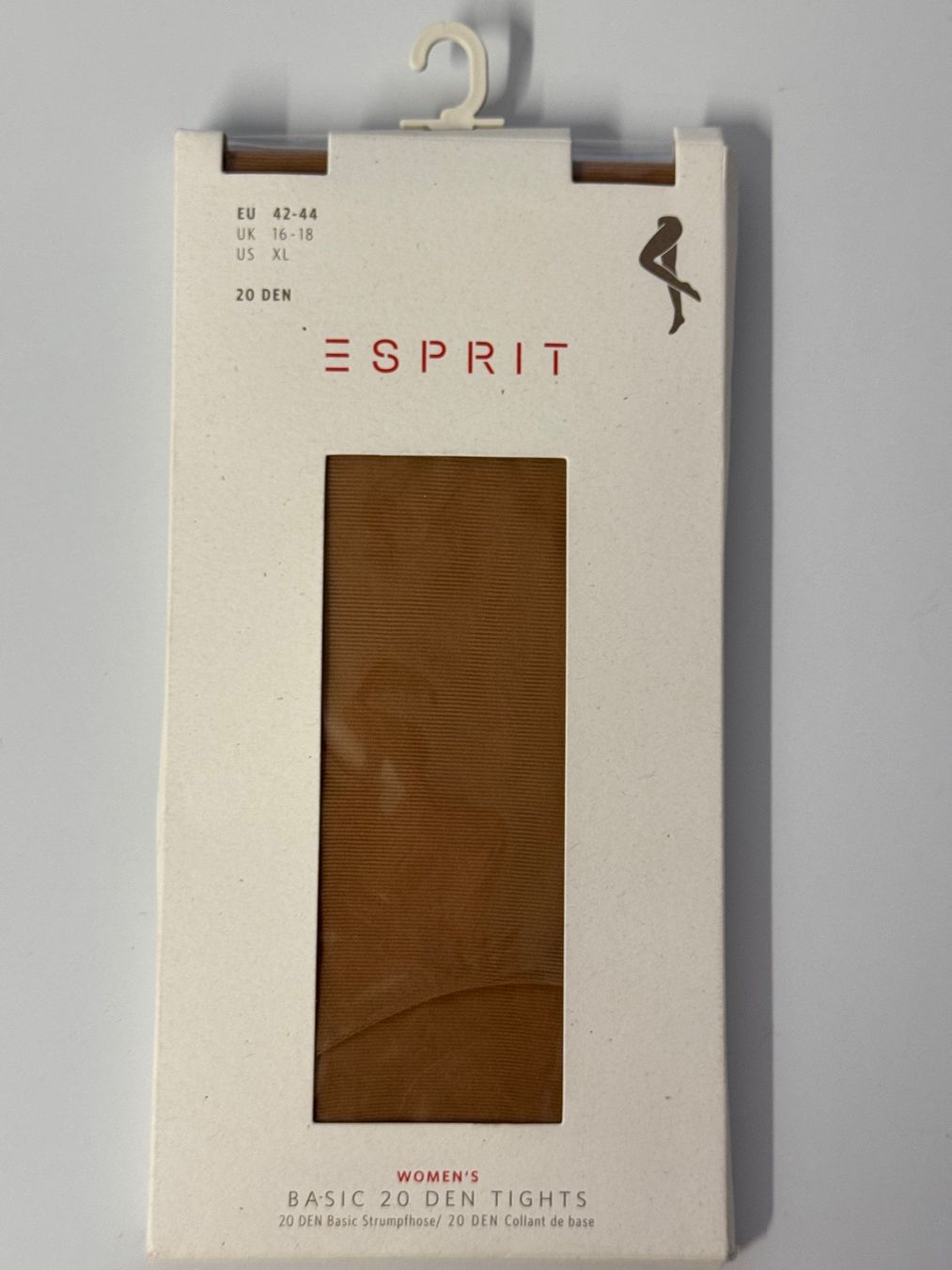 Esprit Strümpfe & Strumpfhosen: ESPRIT STRUMPFHOSE, BASIC 20DEN, Grösse 42-44, NEU und OVP – Neu und originalverpackt aus Ostermundigen von ck05