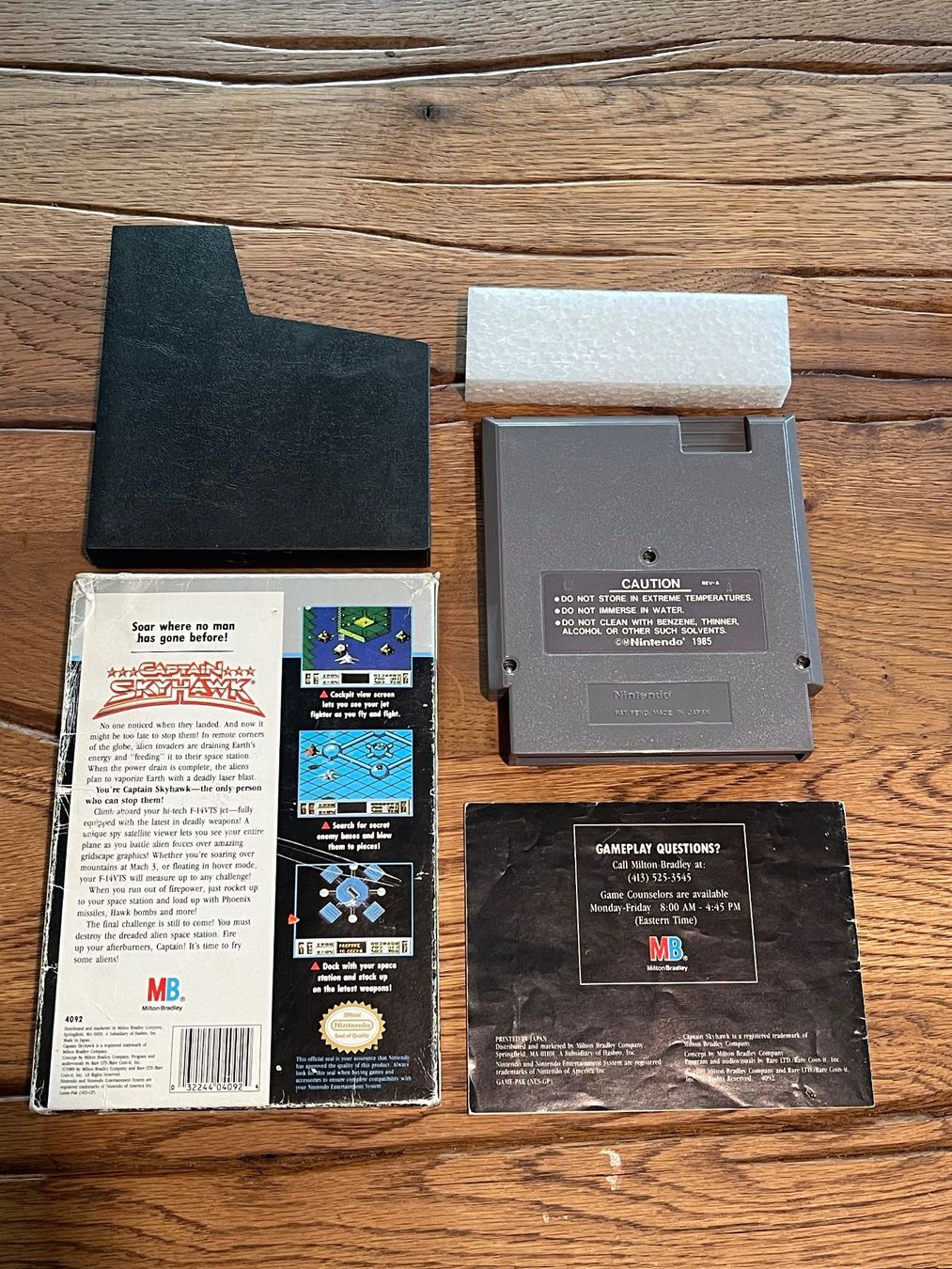 Nintendo Spiele: Captain Skyhawk NES US Modul + OVP + Anleitung – Gebraucht aus Zuerich von Dorsi 1