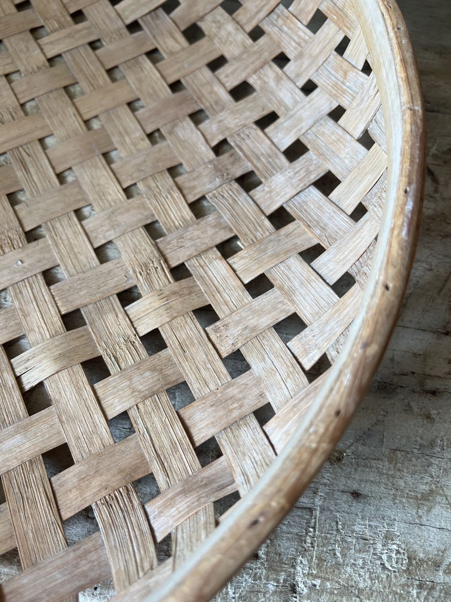 Bambus Sieb Set, 2-teilig, Vintage Look, Deko (Gebraucht) in Sirnach fr  CHF 98  mit Lieferung auf Ricardo kaufen