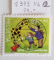 ST227) J373Ab2, Pro Juventute Abart Futter in der Hand