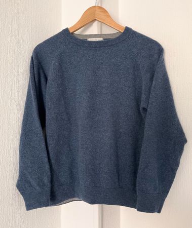 Alexander Sachs Merino Wool Sweater Blue Men's S