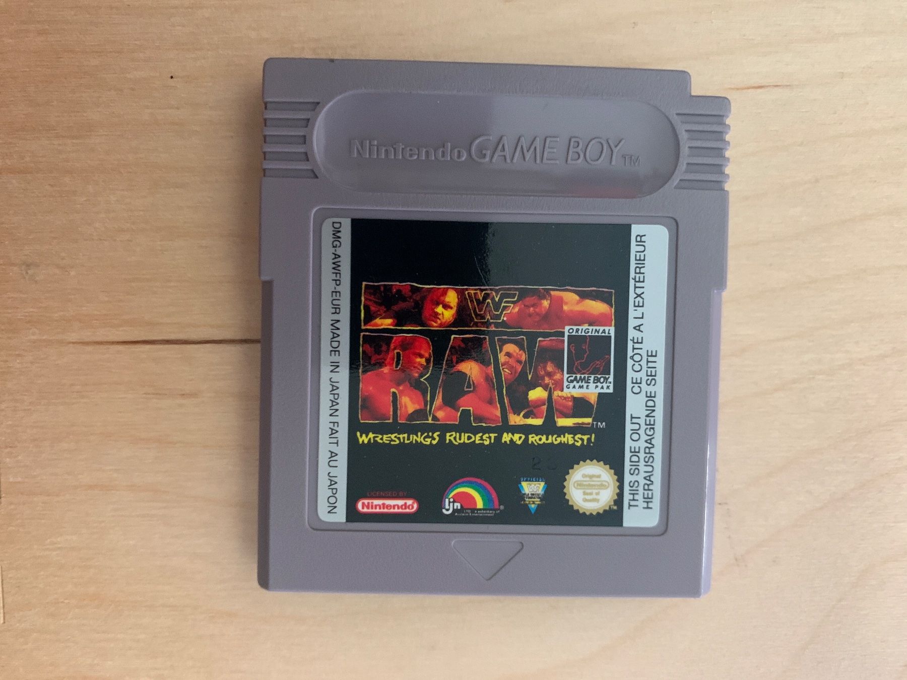 Giochi: WF RAW für Gameboy – Usato da Gebenstorf venduto da RetroFuture