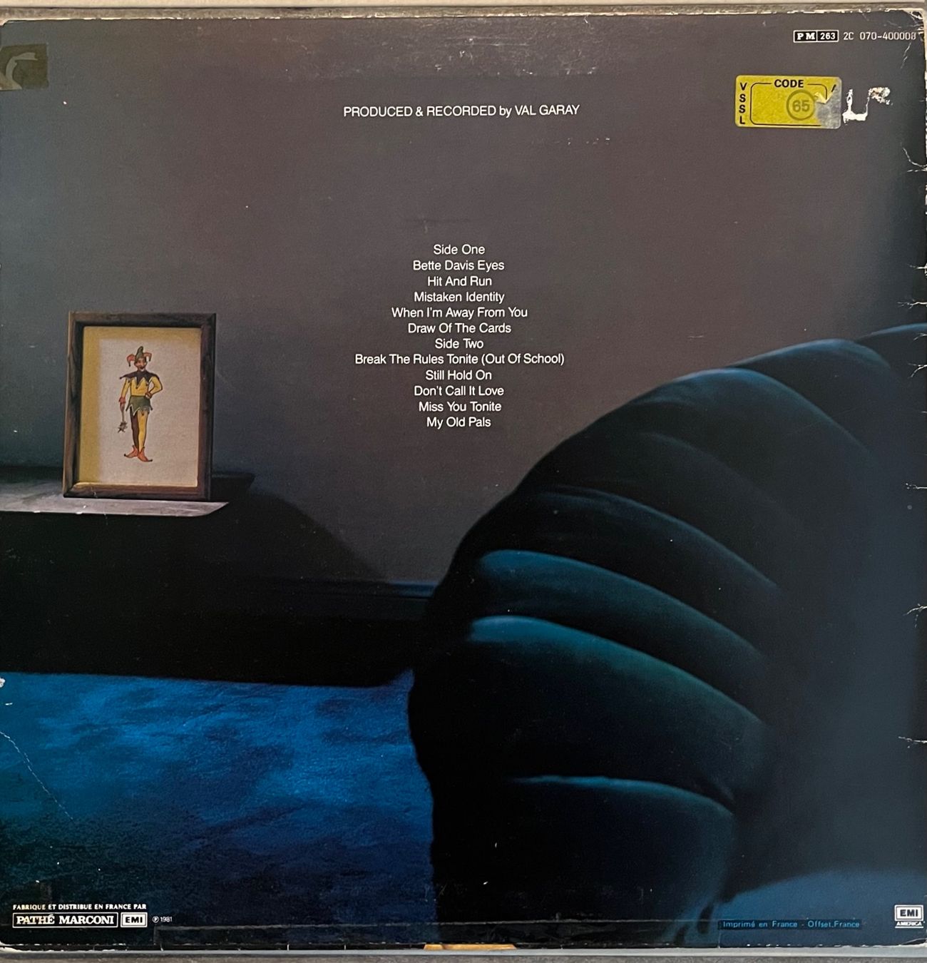 Schallplatten: KIM CARNES - MISTAKEN IDENTITY - 33 Tours – Gebraucht aus Bussigny von vinyl-pas-cher 1
