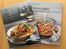 Lot 2 livres de cuisine Thermomix