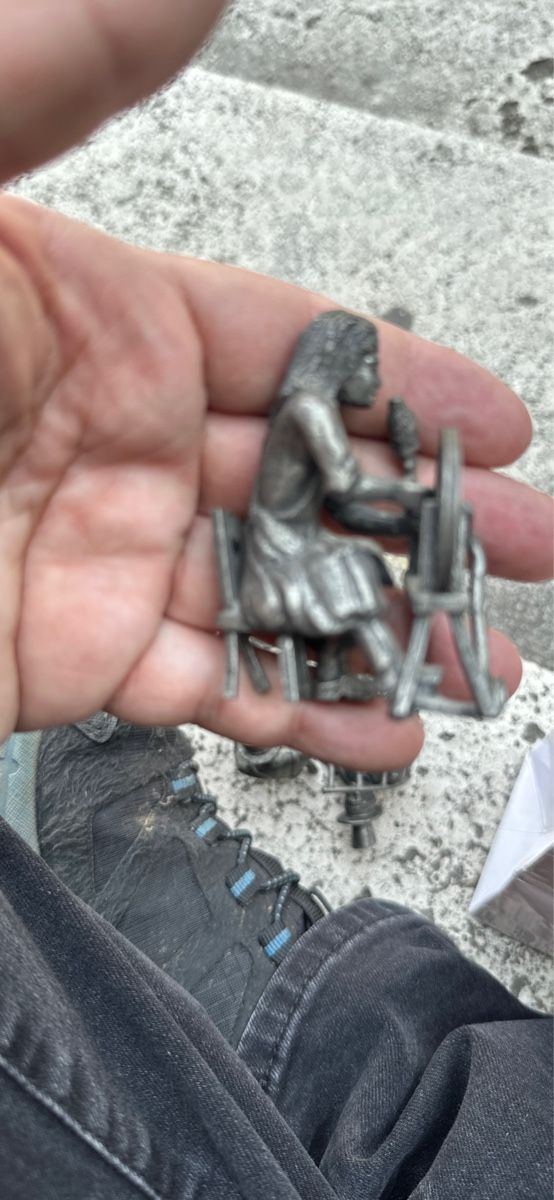 Statuette: Zinnfiguren-Set 4 Figuren gebrauchter Zustand – Usato da Pratteln venduto da Tuvalabuhu 2