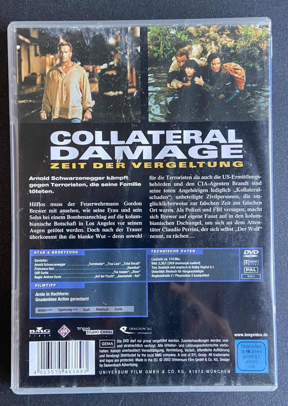 Alle DVDs: DVD "Collateral Damage Zeit der Vergeltung" – Gebraucht aus Böckten von Hansi36 2