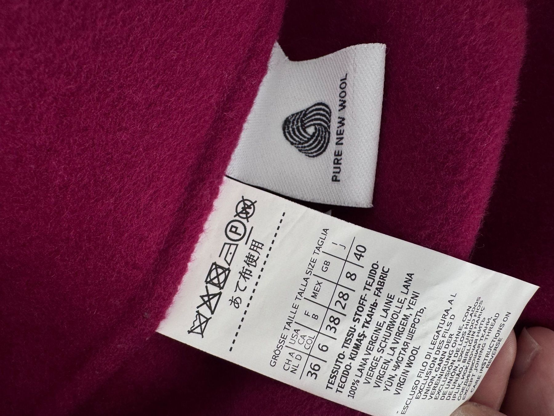 Max Mara Cappotti: Weinrotel Wollmantel von Weekend Max Mara Grösse CH 36 – Usato da Bern venduto da Alea6892 2