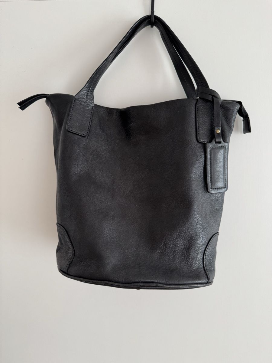 Taschen für Damen: Jinger Jack Ledertasche - Totebag schwarz – Gebraucht aus St.Gallen von Isnisodo 1