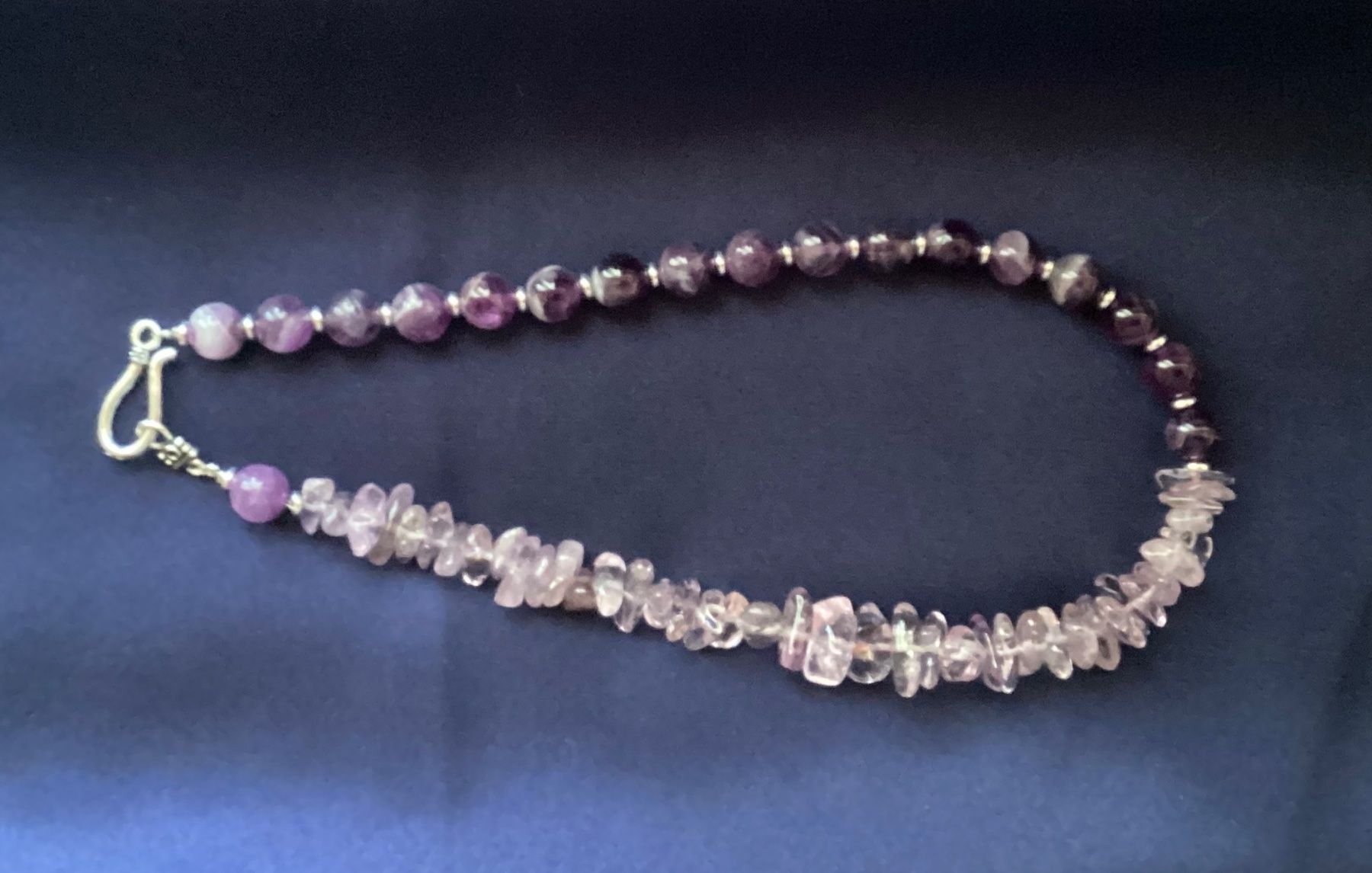 Catenine: Amethyst - halb-halb Edelstein Splitterkette – Nuovo e nell'imballaggio originale da Laax venduto da kri_95f5 1
