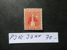 Pro Juventute 1917 Nr. J9 postfrisch