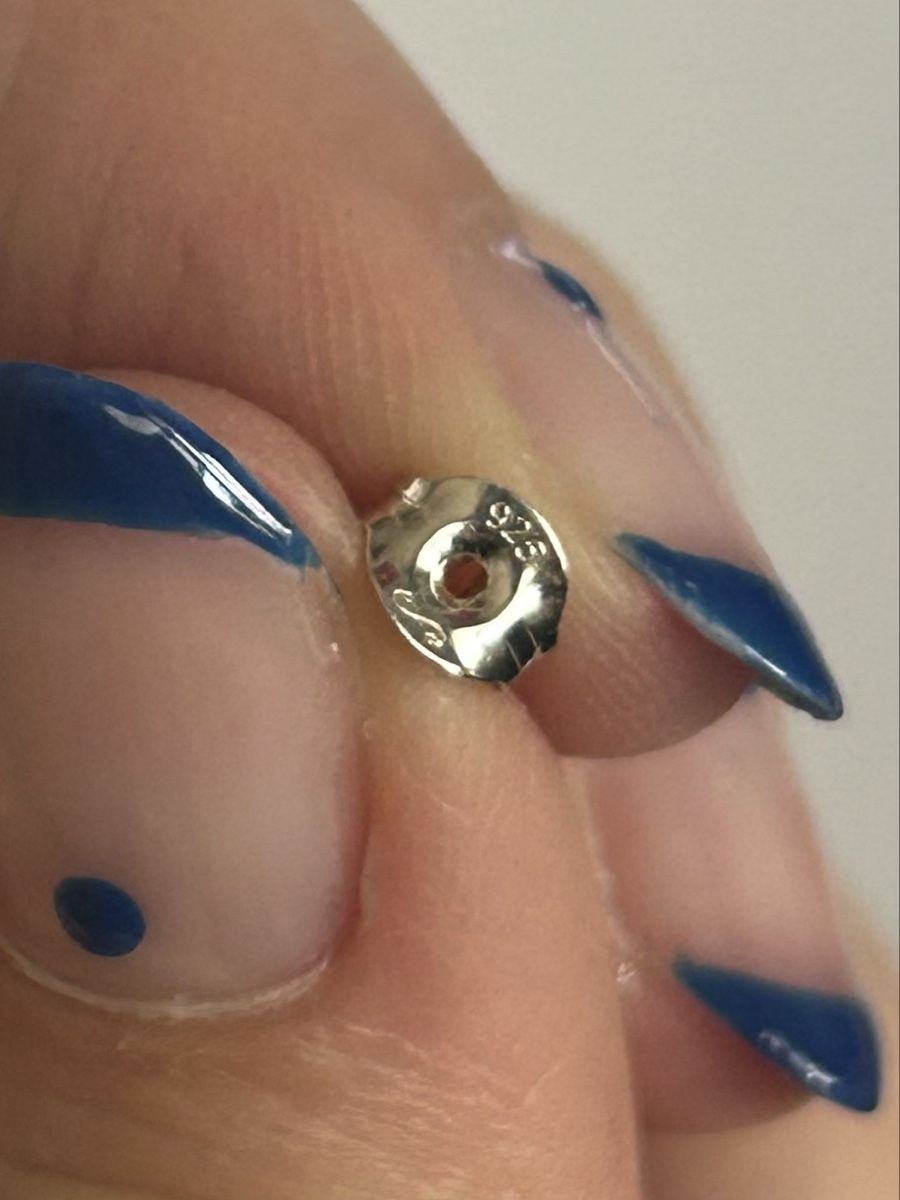 Orecchini pendenti & Orecchini a lobo: Grosse Sterling Silber Kugel Ohrringe – Usato da Bern venduto da Ilikebluegems 5