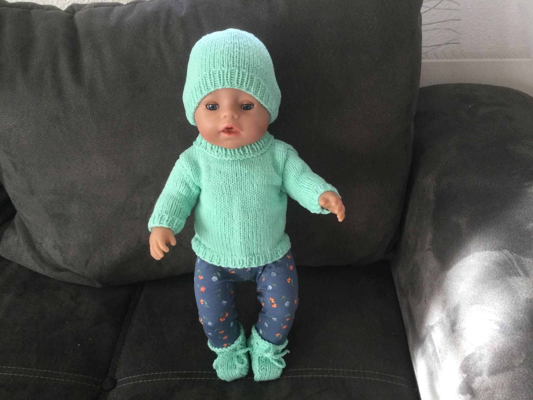Puppen: Garnitur Baby Born 43 cm – Neu (gemäss Beschreibung) aus Roggwil TG von Strick-Fee 1