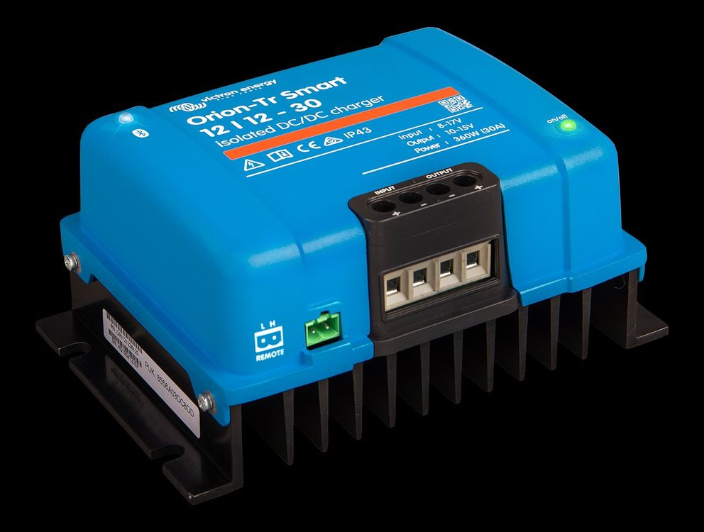 Victron Energy Orion-Tr Smart Convertisseur/Chargeur 12/12 18A Isolé Avec Bluetooth