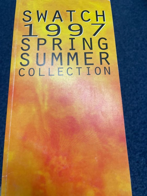 Swatch Spring - Summer Collection 1997 Broschüre (Neu (gemäss ...