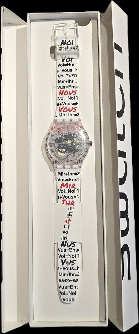 Swatch Orologi: Swatch Aktionärsuhr 2026 – Nuovo e nell'imballaggio originale da Mittelhäusern venduto da NS20
