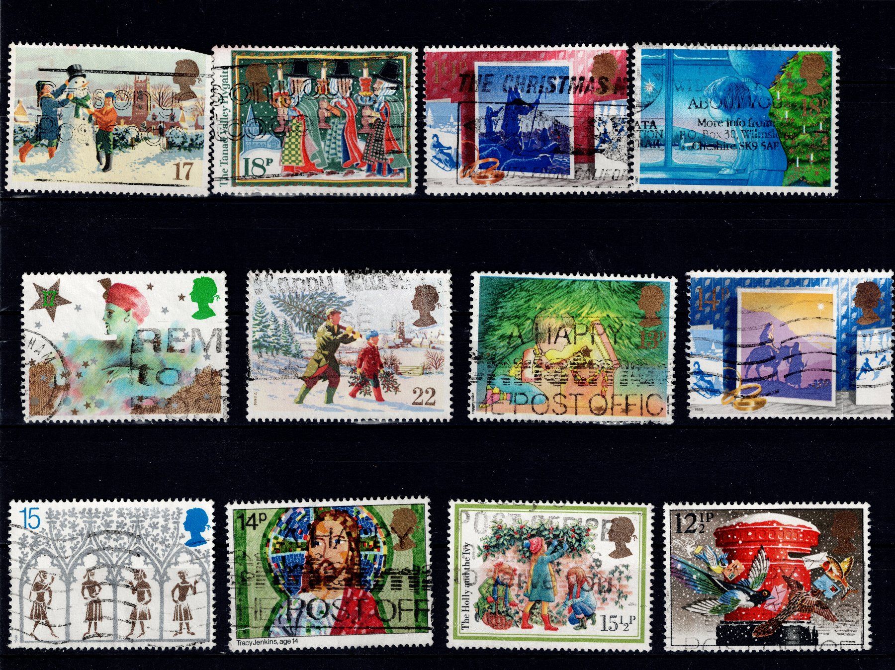 Tutti i francobolli: Briefmarken 25x England – Usato da Tenniken venduto da mik_6mxg 6