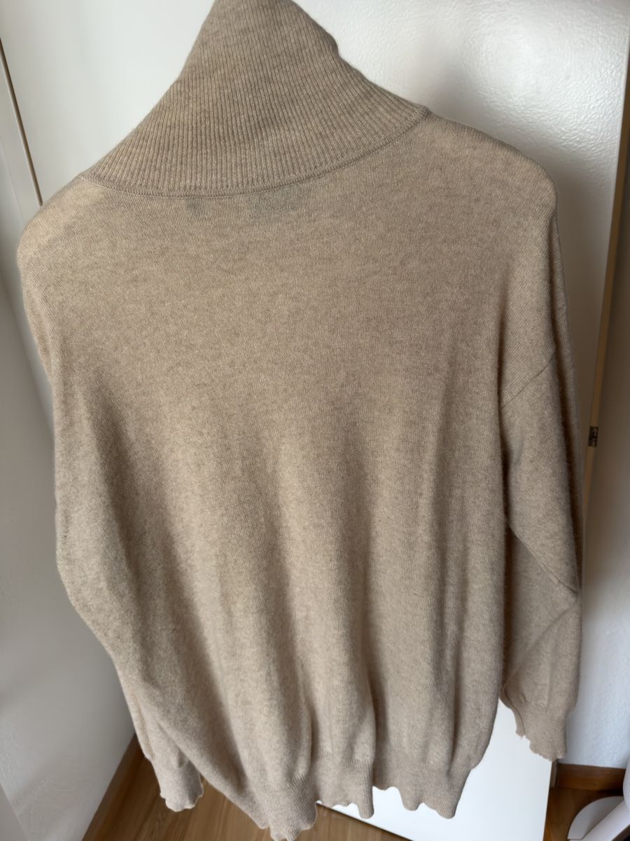 Pullover & Sweatshirts: 100% Kaschmir Rollkragenpulli Gr. L in beige – Gebraucht aus Basel von Skyler1 1