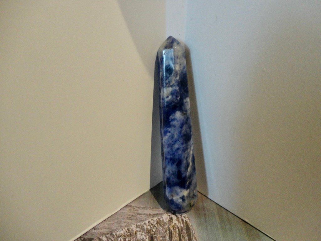 Pietre preziose: Lapislazuli Massage Griffel – Nuovo (secondo la descrizione) da Biberist venduto da Steine 1