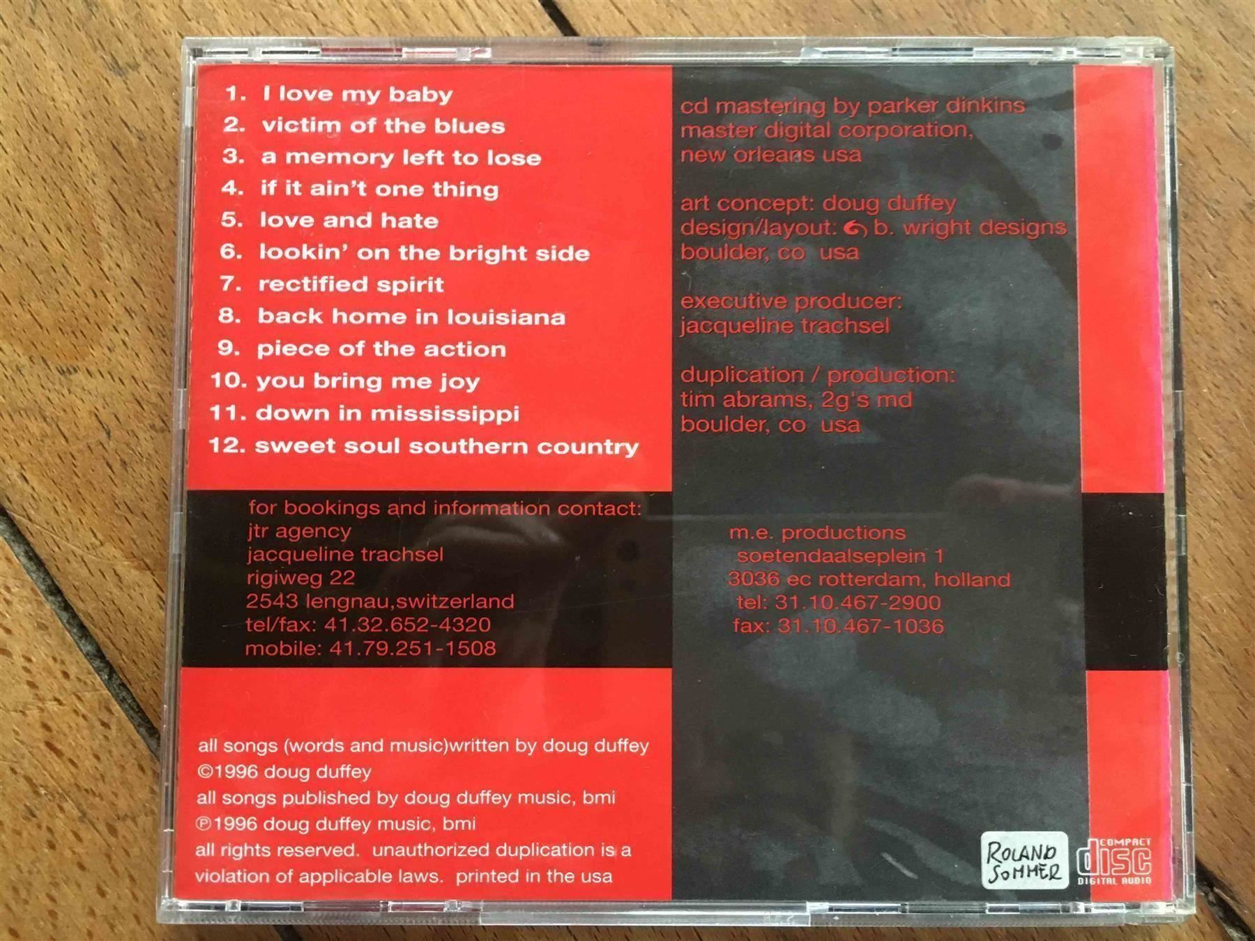 CD: Doug Duffey New Orleans Blues Legend3CDs – Usato da Luzern venduto da Needful_Things 1