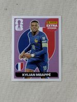 Kylian Mbappe Panini Extra Sticker lila