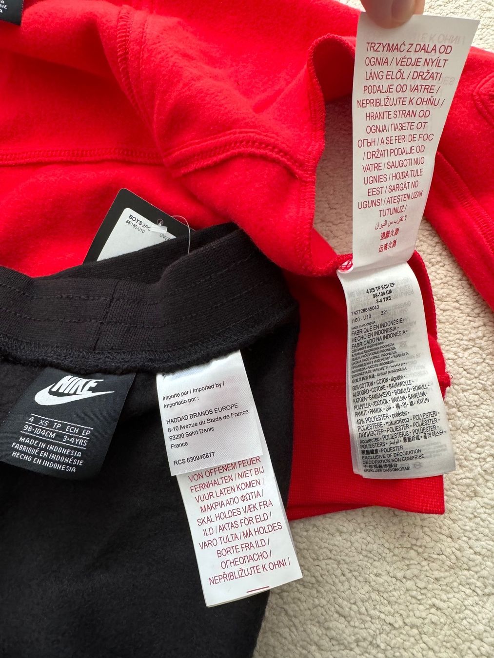 Nike Lotti & Set di vestiti: 2-teiliges Set (Emsemble 2 pièces) – Nuovo e nell'imballaggio originale da Zürich venduto da Mina_09 8