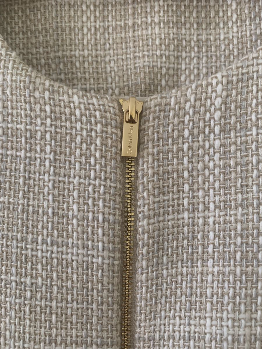 Calvin Klein Giacche: Blazer Calvin Klein, Gr. 38 beige – Usato da Biberstein venduto da Musig0 2