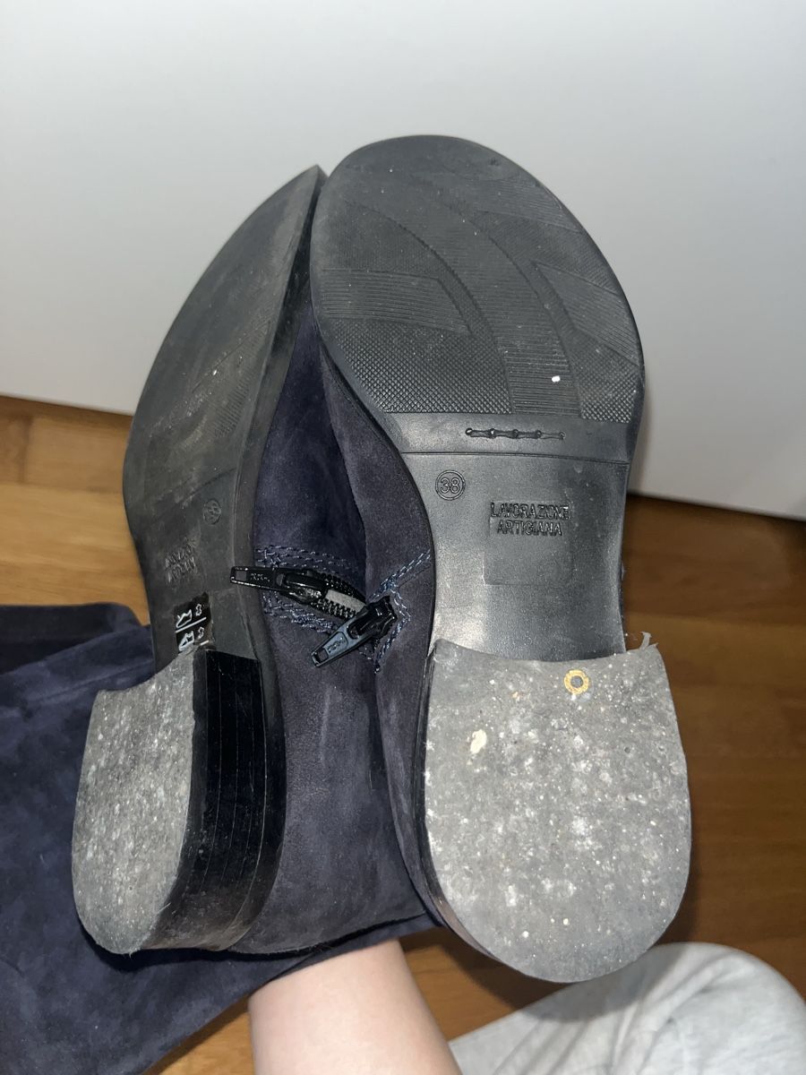 Damenschuhe: Echtleder Stiefel – Gebraucht aus Zürich von JB23JB 5