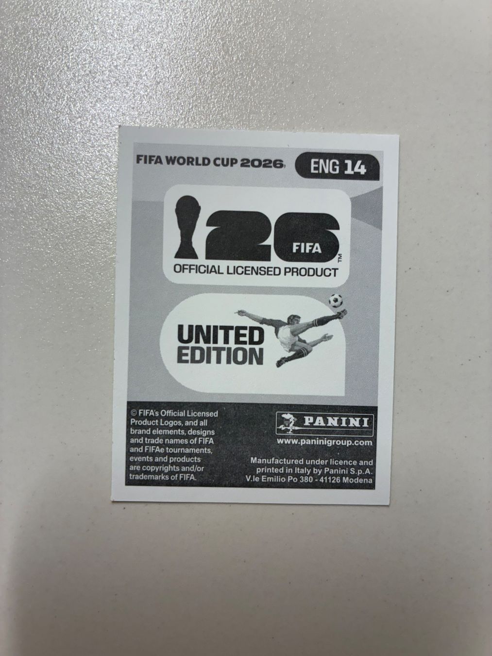 Panini Carte collezionabili: Panini WM 2026 Mexiko Sticker - ENG14 – Nuovo (secondo la descrizione) da Basel venduto da yac_h5js 1