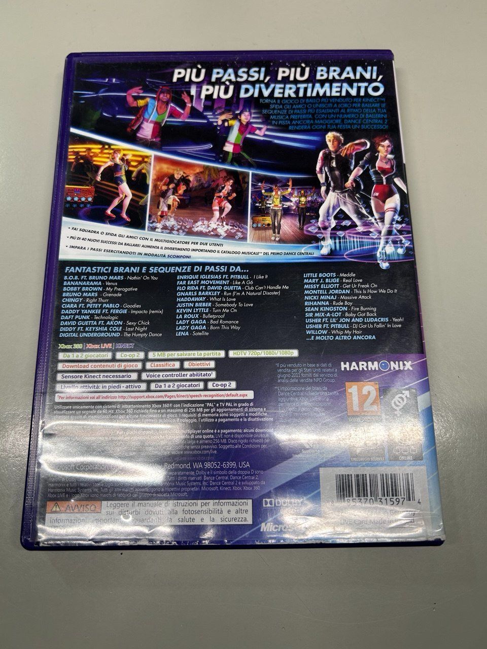 Microsoft Giochi: Dance Central 2 per Xbox 360 Kinect – Usato da Giubiasco venduto da LorisVale 2