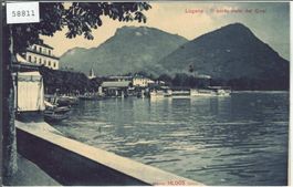 Lugano - Il porto visto dal Quai