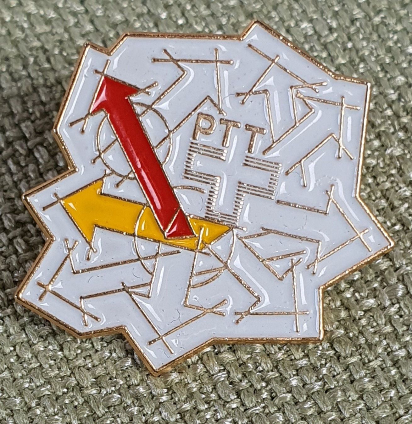 Plaketten & Abzeichen: A462 - Pin Altes PTT Die Post Logo – Gebraucht aus Reinach BL von Boston-Verkauf