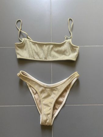 Bikini Triangl goldfarben Grösse S