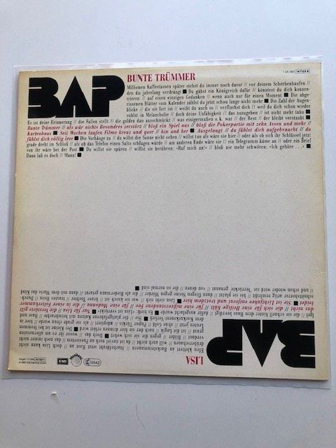 Dischi in vinile: BAP – Usato da Aarwangen venduto da Jukebox3 3