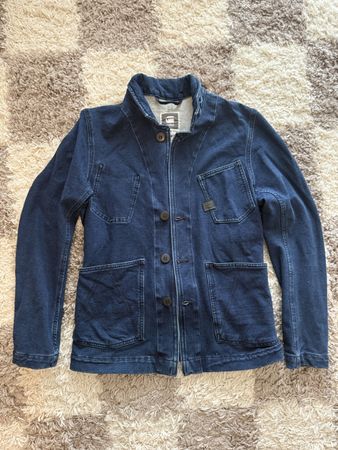 Veste G-Star Raw Denim Bleue Taille M Bon Etat