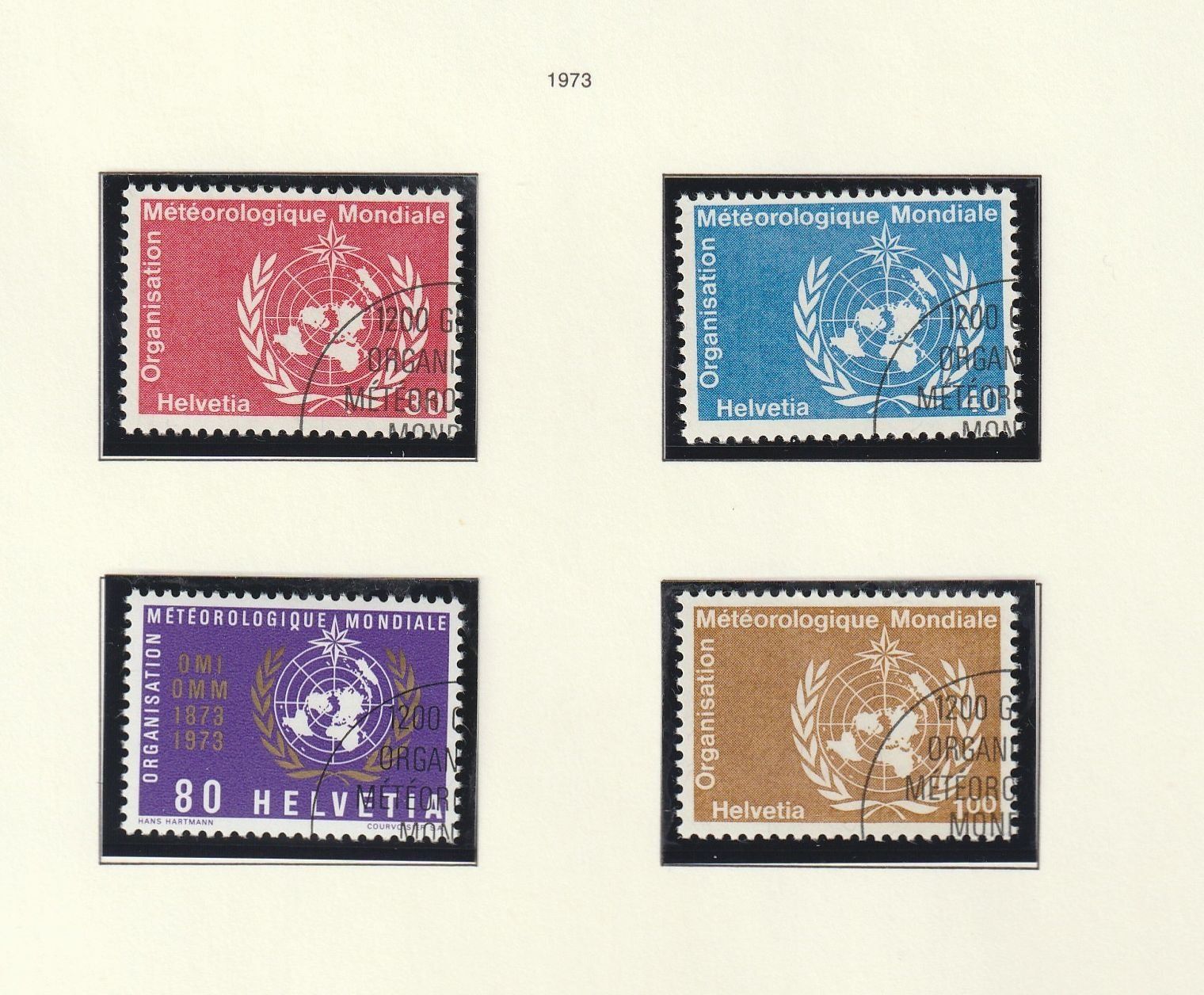 Tutti i francobolli: OMM, 1973 – Nuovo (secondo la descrizione) da Buttisholz venduto da wbr_wdw8