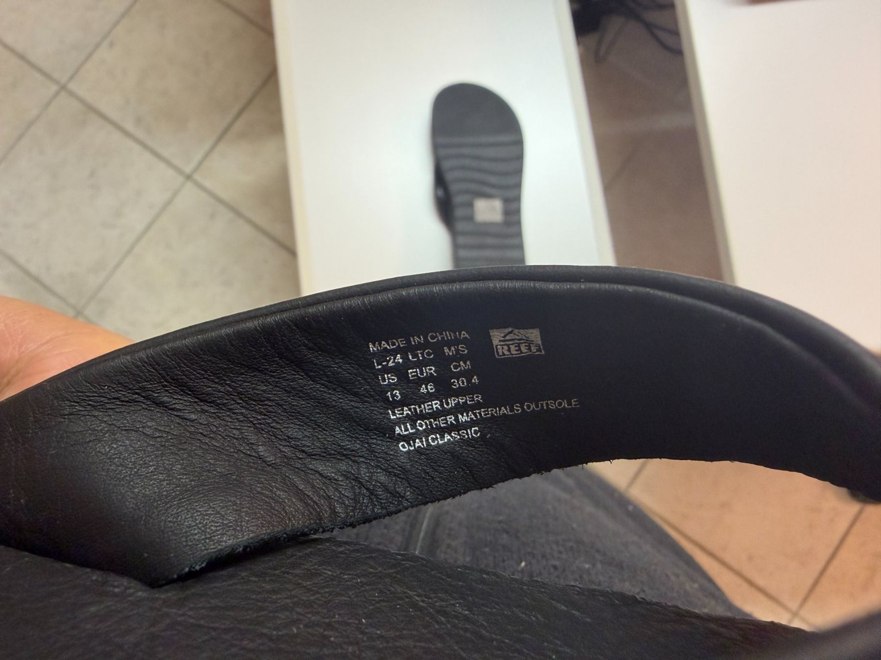 Scarpe da uomo: Flip Flop Reef OJAI CLASSIC EU 46 – Nuovo (secondo la descrizione) da Jenaz venduto da Sandrobordoli 2