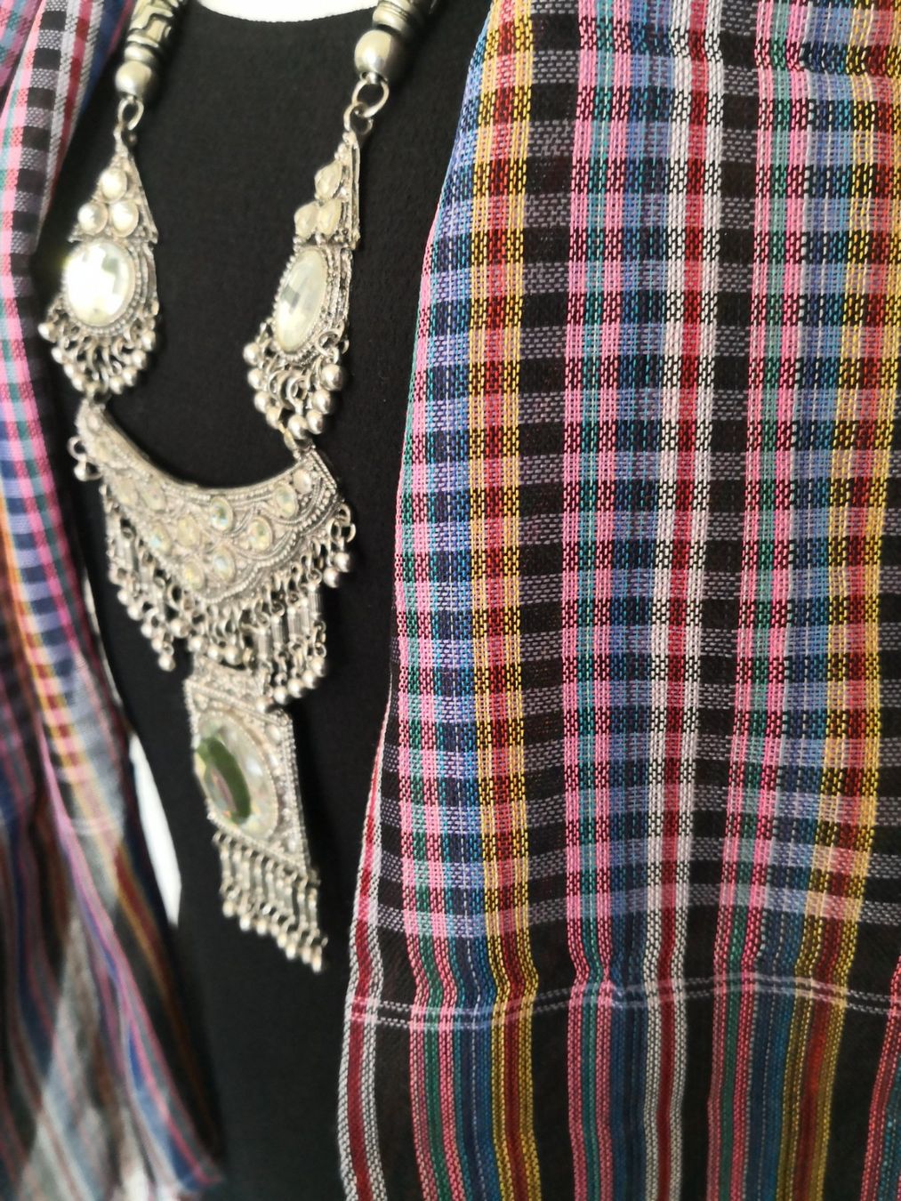 Foulards, Tücher & Schals: 🤩VICHY SCHAL MULTIFARBIG NEU – Neu (gemäss Beschreibung) aus Olten von Naja-Twins-Twins 6