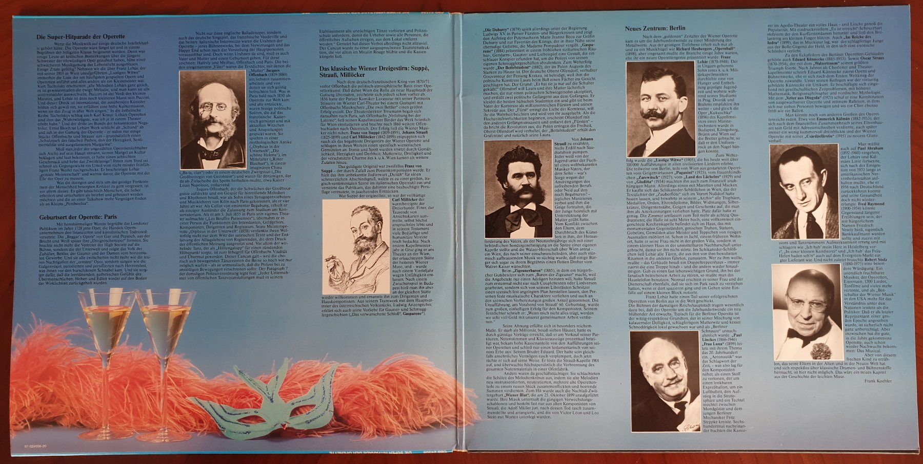 Dischi in vinile: Super Hitparade der Operette - 2 LPs Vinyl - 1985 – Usato da Schindellegi venduto da Peter8834 1