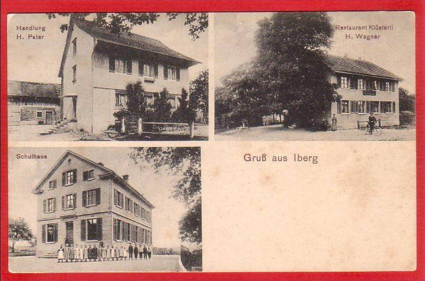 Cartoline postali: IBERG BEI WINTERTHUR LICHTDRUCK – Usato da Grüningen venduto da Kartensammler