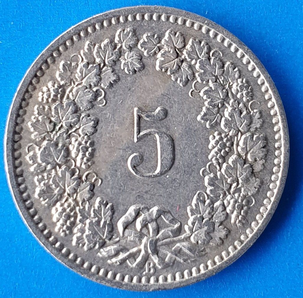 Toutes les monnaies: 5 Rappen 1882 – D'occasion à Egerkingen par Acc1 1