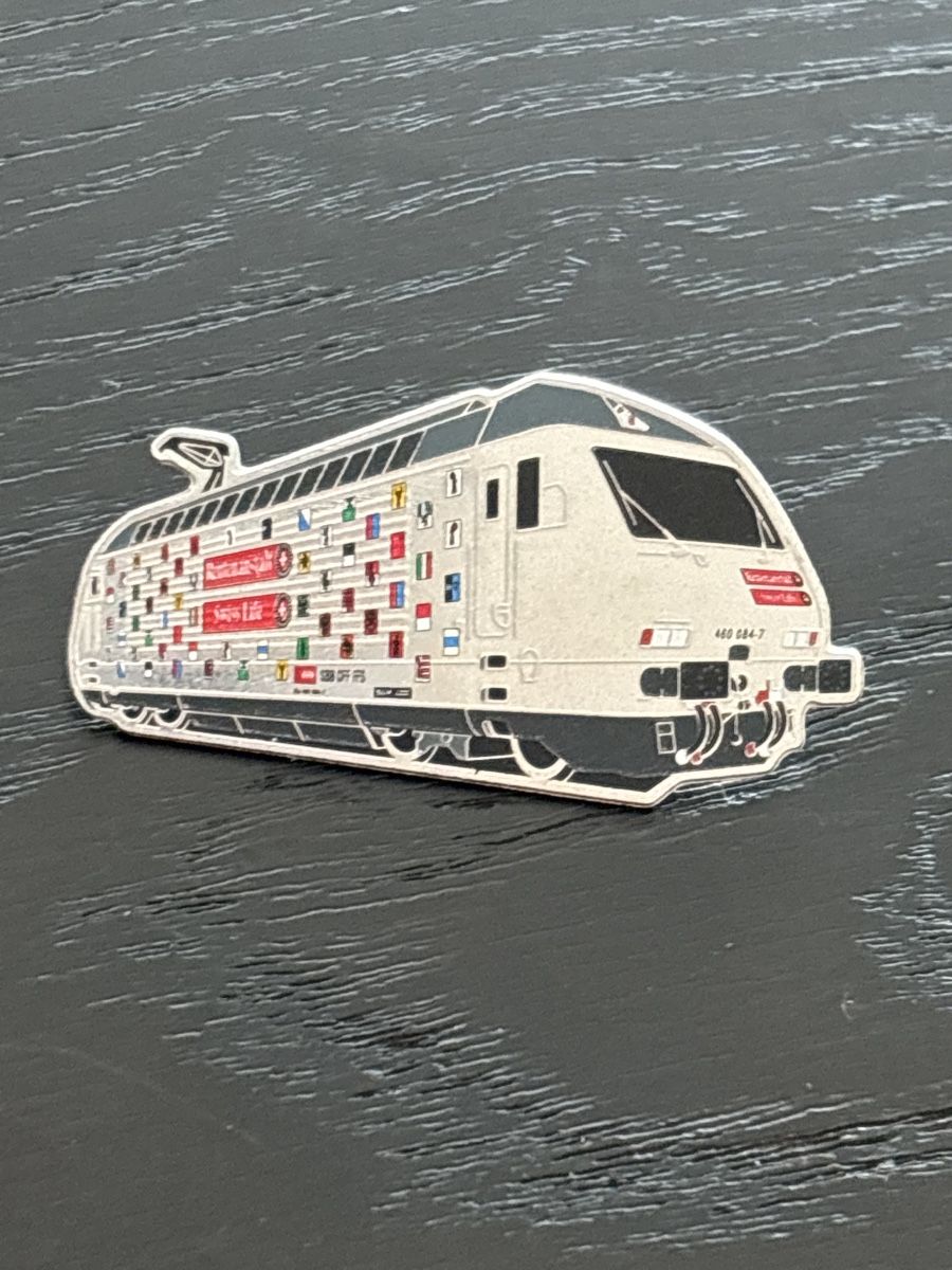 SBB/CFF/FFS Placchette & Badge: Re 460 Schmid Müller 250 Stück – Usato da Uetendorf venduto da hoisle