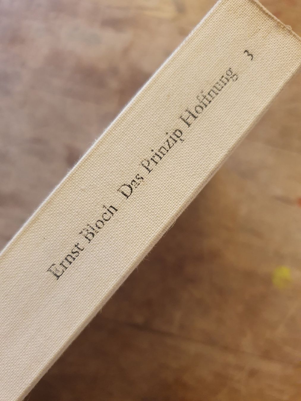 Libri: Das Prinzip Hoffnung Band 3 - Ernst Bloch - Suhrkamp – Usato da Zürich venduto da loosebone